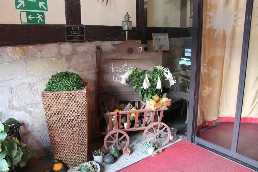 Hotel Zur Goldenen Sonne Quedlinburg Ngoại thất bức ảnh